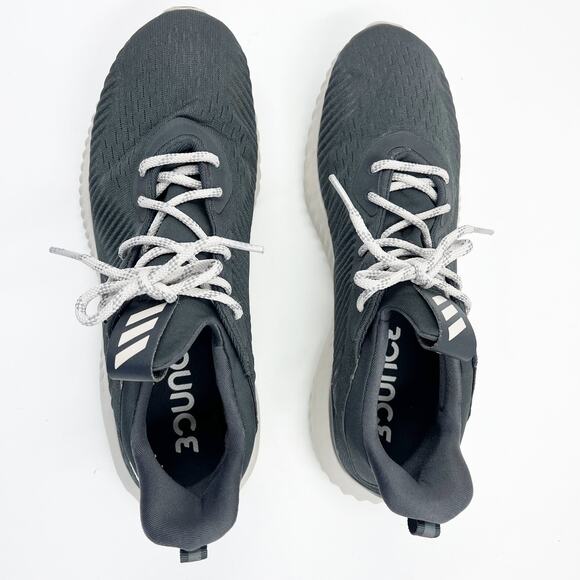 Adidas Women's Alphabounce 1 Running Shoe size 11 Carbon/chalk pearl/carbon - Picture 11 of 16